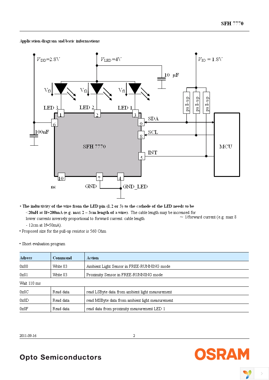 SFH 7770 Page 2